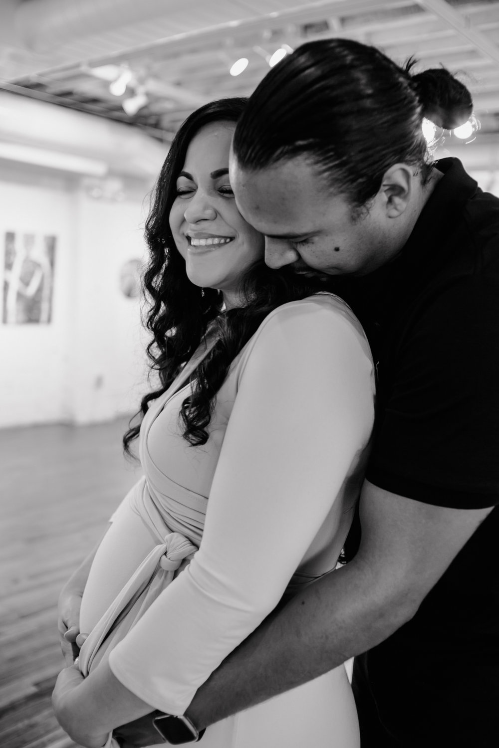 Jomarie + Christion | Downtown Manassas Maternity Session