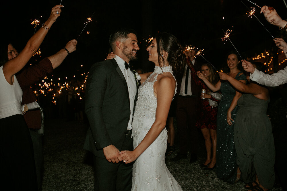 Alex + Jon | Romantic Backyard Wedding