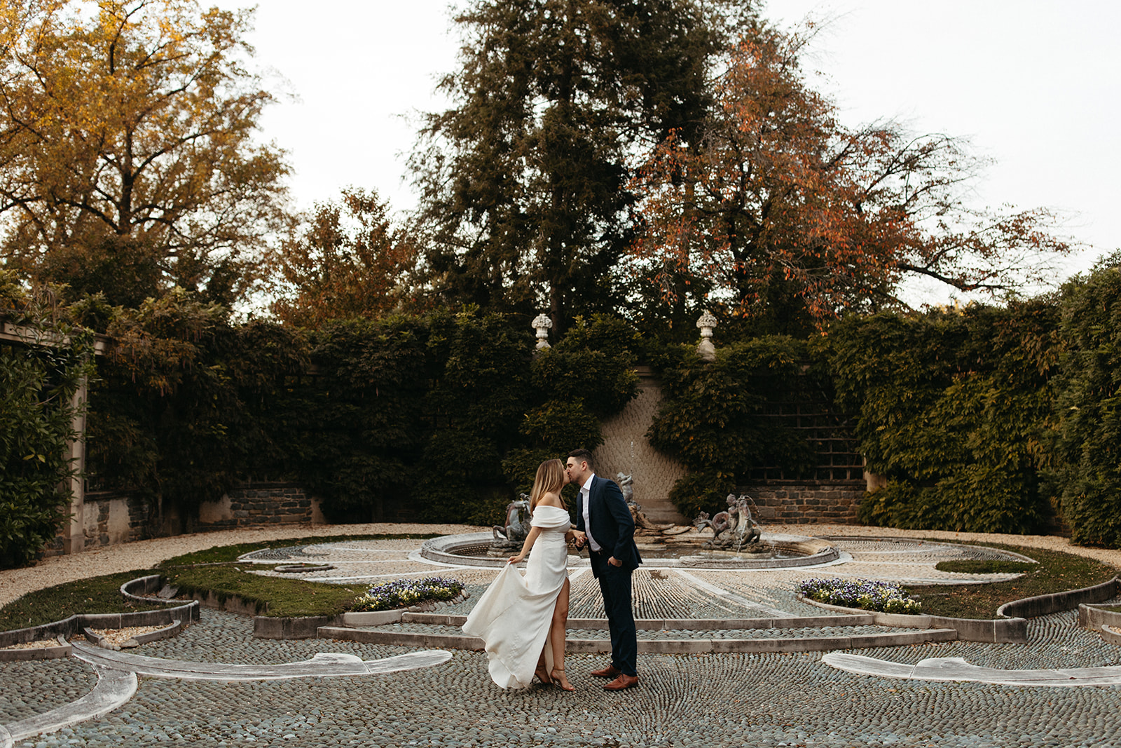 Dumbarton Oaks Engagement | Emma + Nick